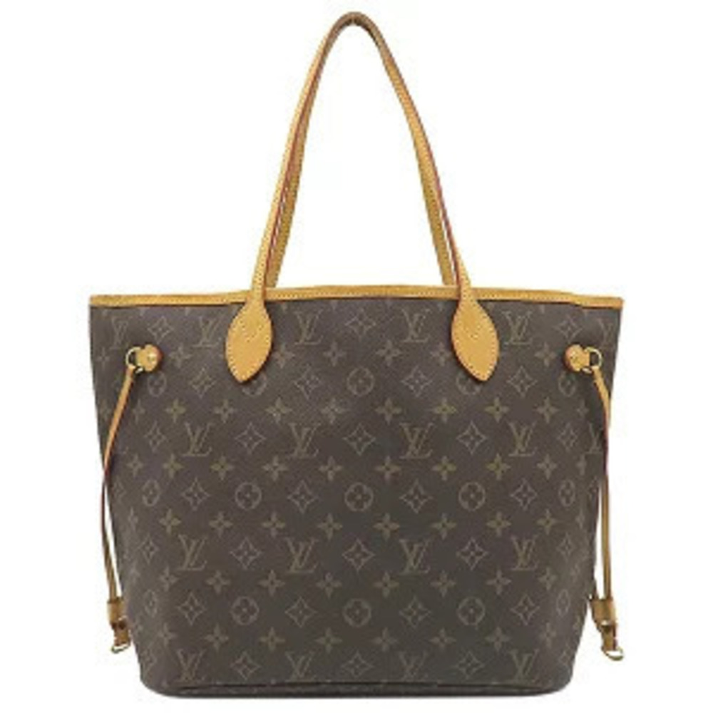 Louis Vuitton Neverfull Tote Bag Monogram Canvas Brown
